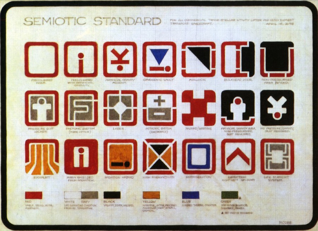 Ron Cobb’s semiotic standards for the film Alien&nbsp;(1979)