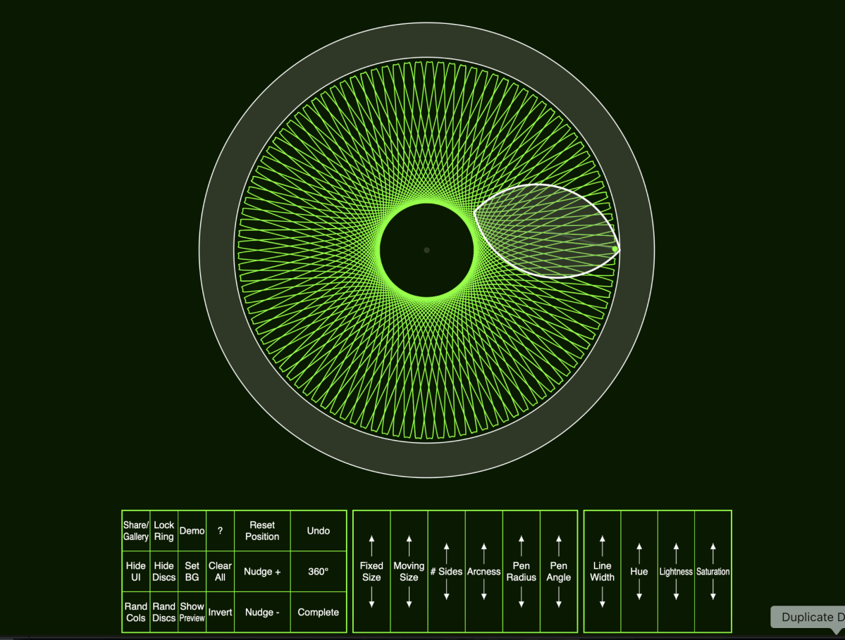 Spiralator – Interactive Spirograph Tool by&nbsp;Suprdory.com